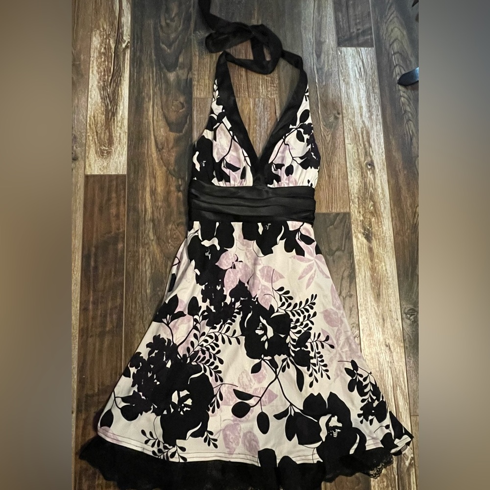 Floral Halter Dress by… City Studio